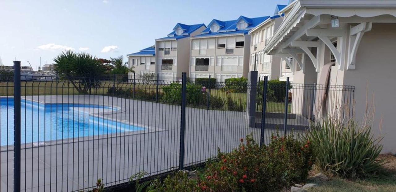 Le Sea-Breeze - Beau Studio Piscine Vue Lagon Marigot  Buitenkant foto